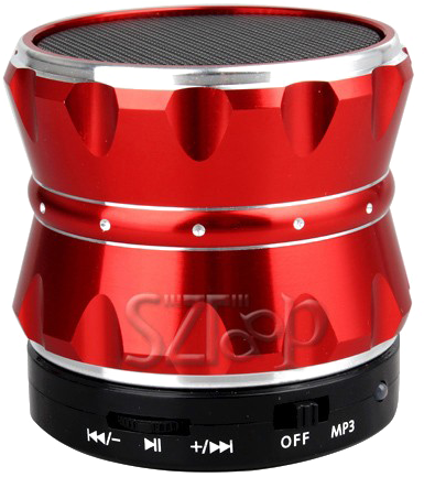 Red Bluetooth Speaker Png Free Download - Wireless Speaker (600x600), Png Download