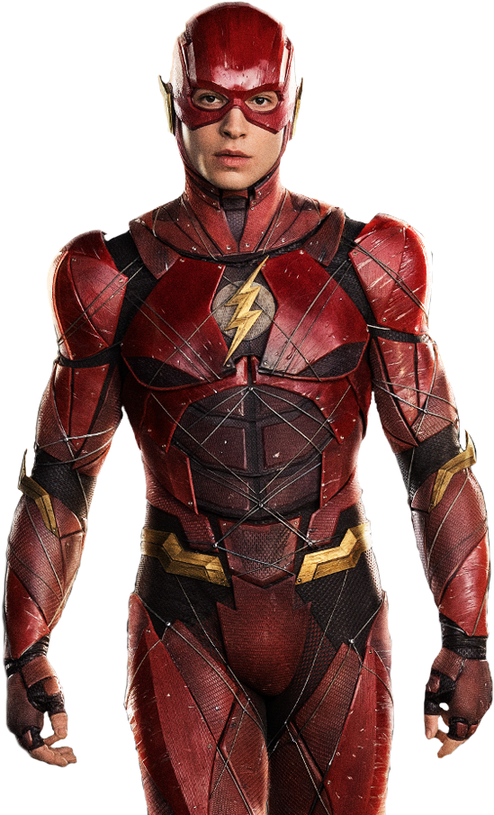 Justice League 2017 Png - Flash Justice League Png (559x919), Png Download