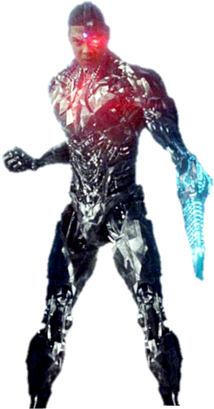 Justice League Cyborg Png - Cyborg Justice League Movie Png (600x918), Png Download