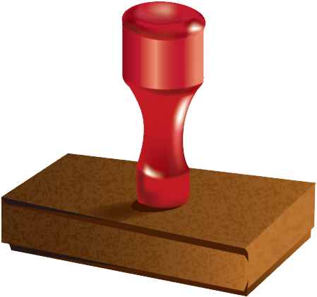 Office Stamp Transparent Background (770x898), Png Download