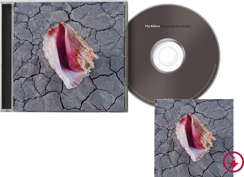 Deluxe Cd Deluxe Digital Album - Killers Wonderful Wonderful Deluxe Cd (1000x1000), Png Download