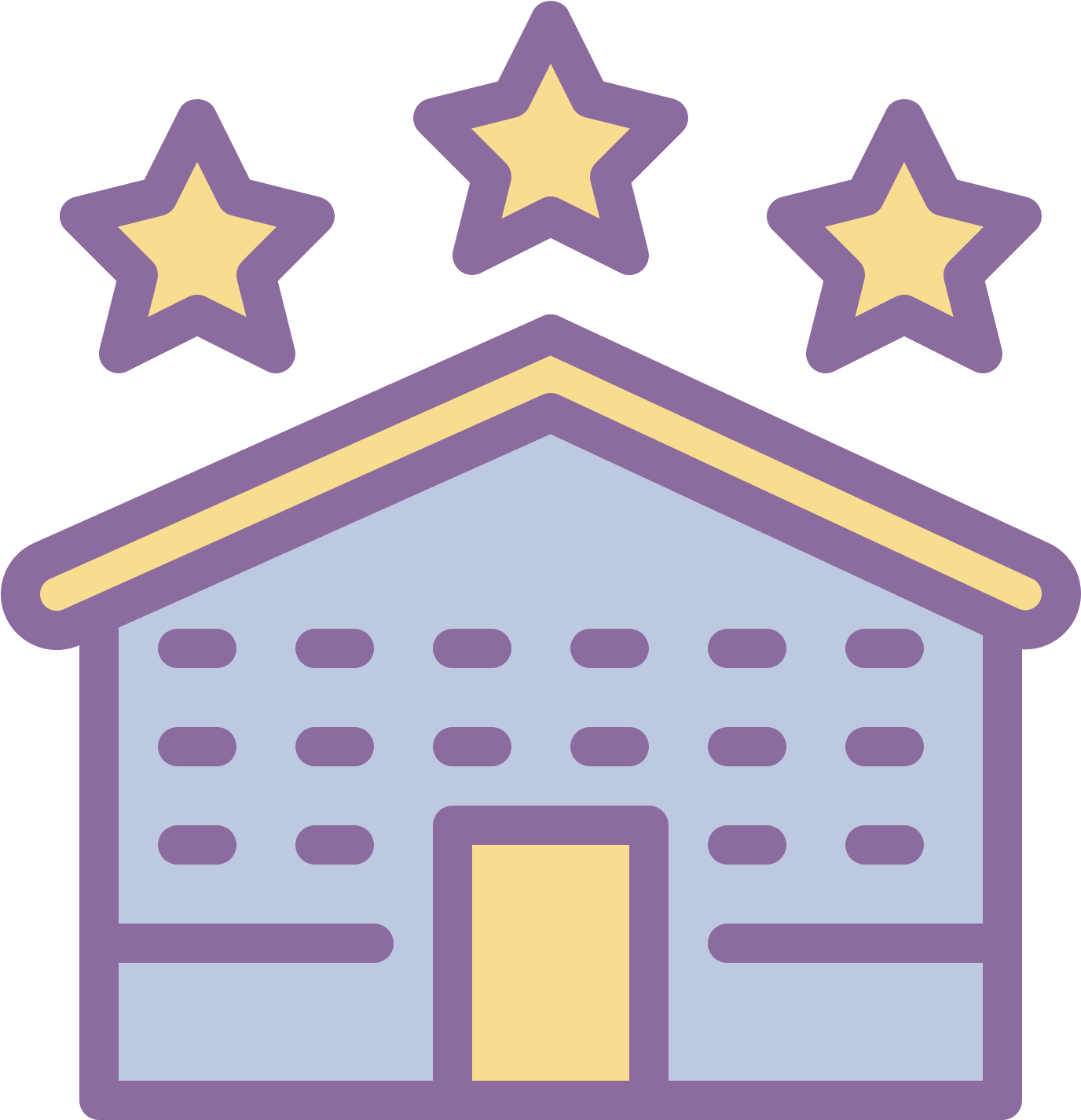 Hotel Star Icon - Rate Us Logo (1600x1600), Png Download