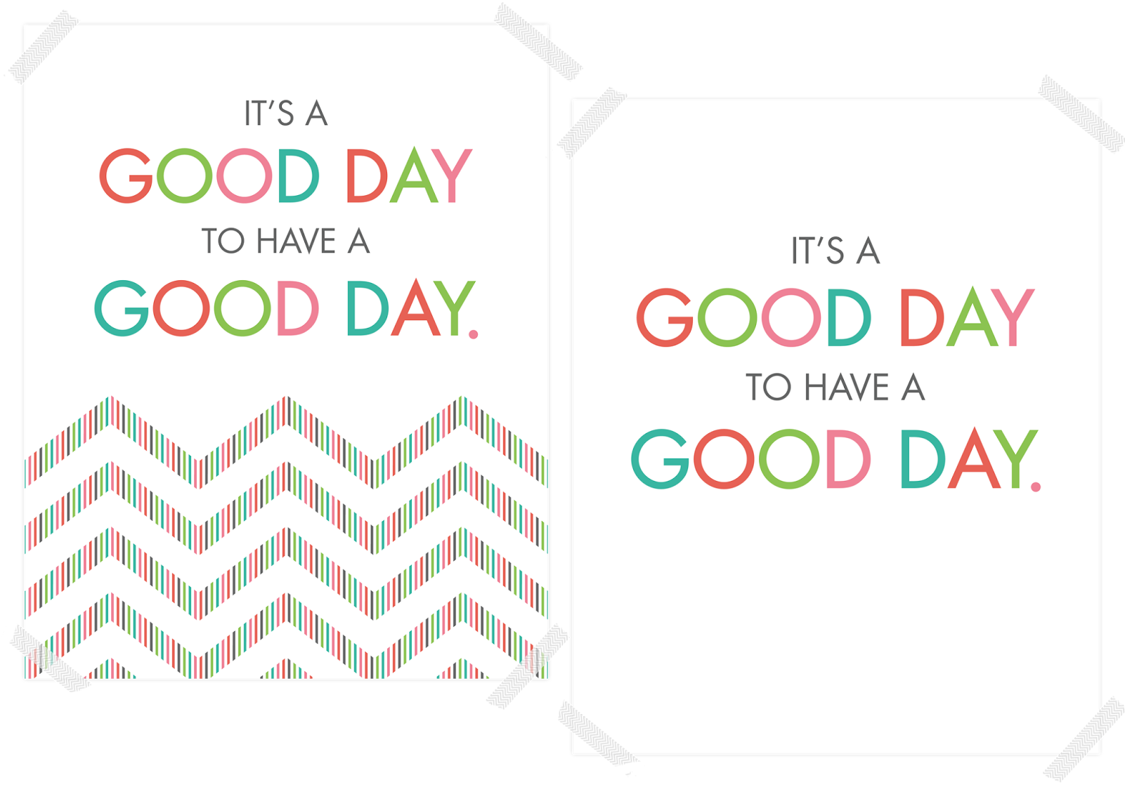 Freebies // It's A Good Day - Paper (1600x1143), Png Download