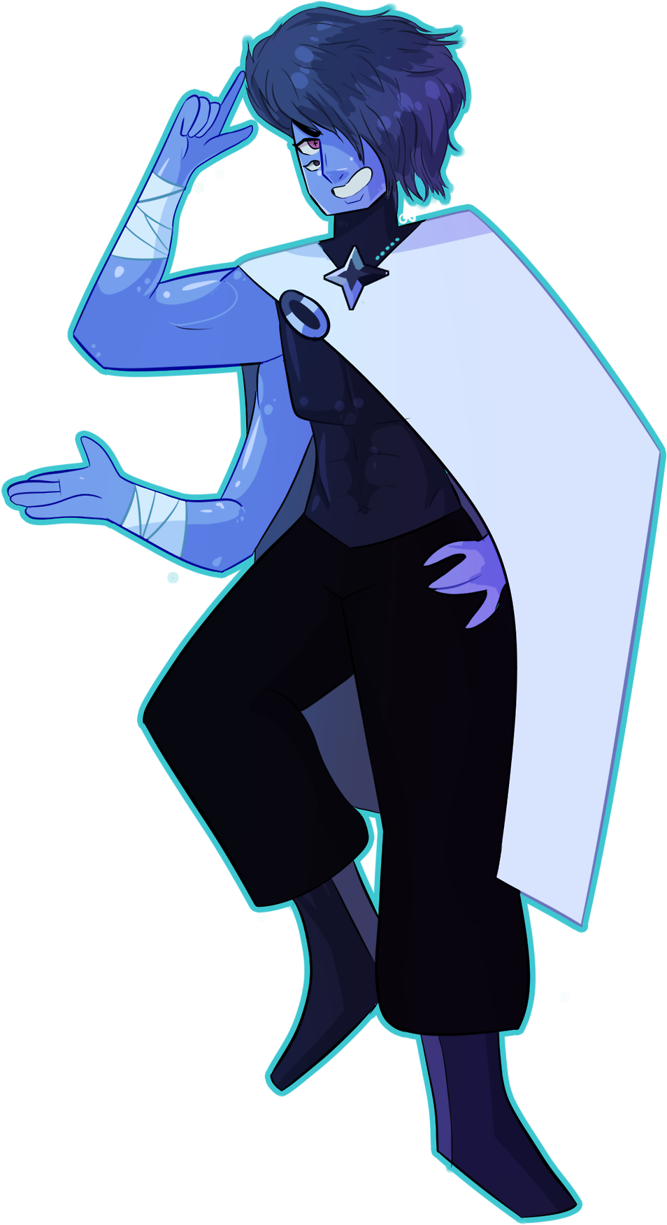 The Fusion Of My Purple Star Moonstone And @ahhween's - Purple (1179x1920), Png Download