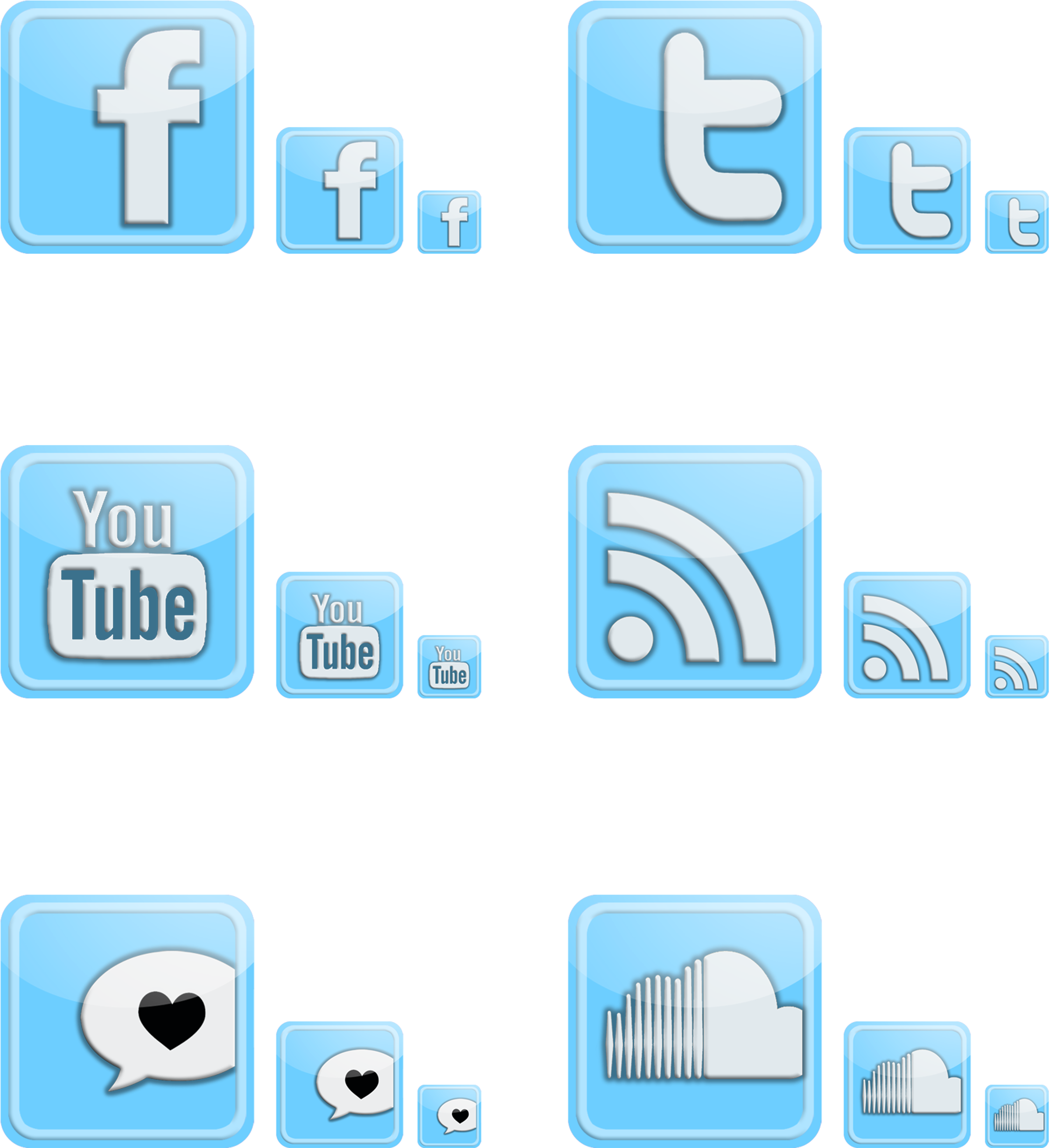 Social Media Icon Set - Youtube Logo Black (2550x3300), Png Download