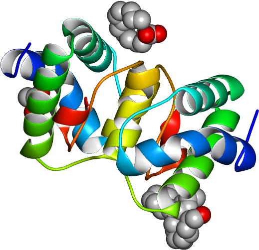 Molmil Generated Image Of 5tvi - Illustration (768x768), Png Download