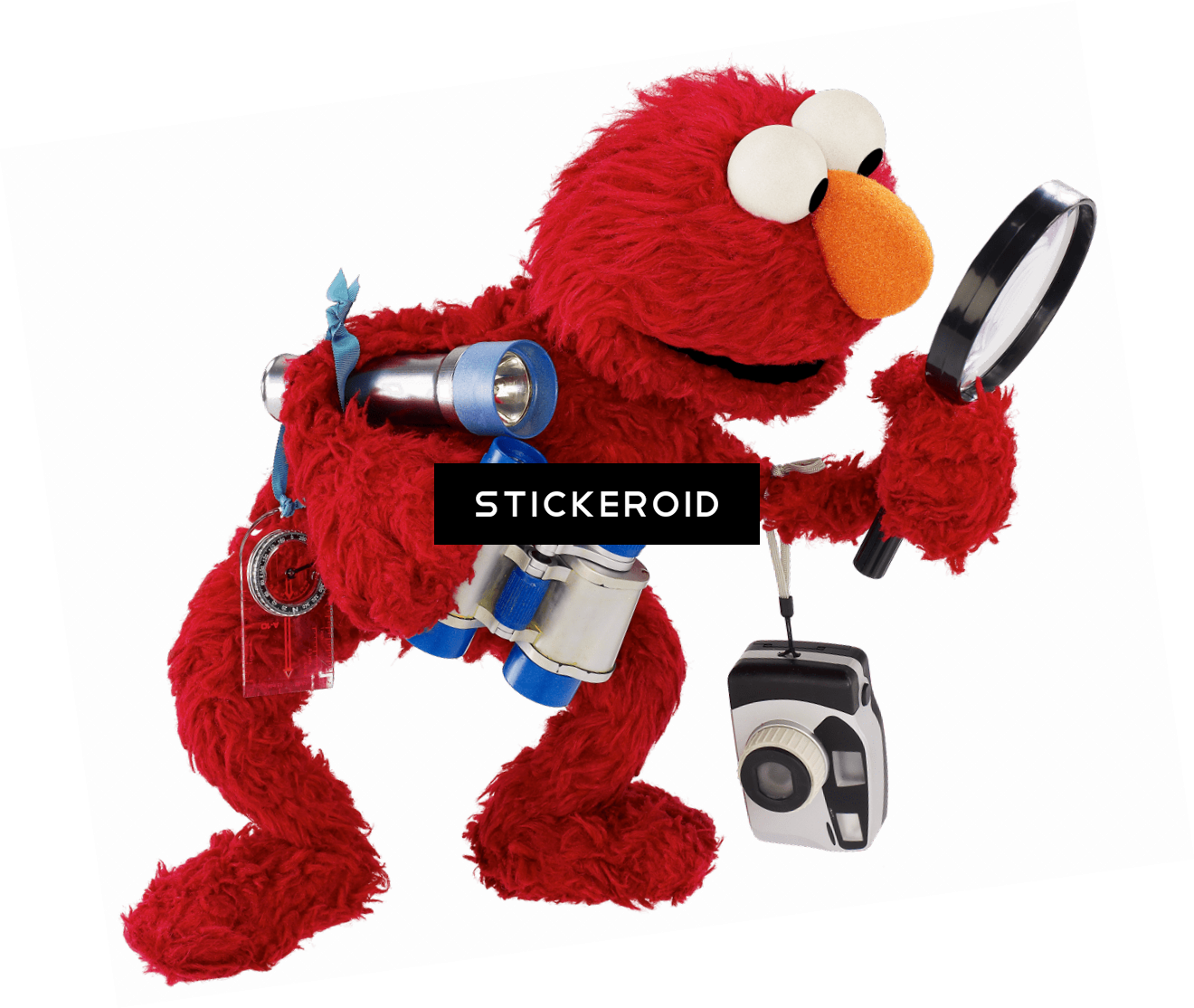 芝麻街elmo调查 - 芝麻街elmo调查 - Elmo (1320x1114), Png Download