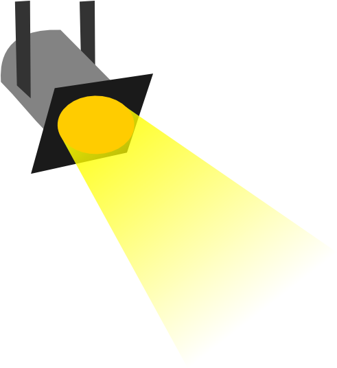 Spotlight Clipart Clip Art Stage Light Png Download - Прожектор Пнг (600x583), Png Download