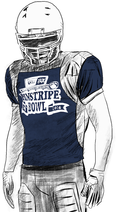 Pinstripe Bowl Player 2 - Portable Network Graphics (500x731), Png Download