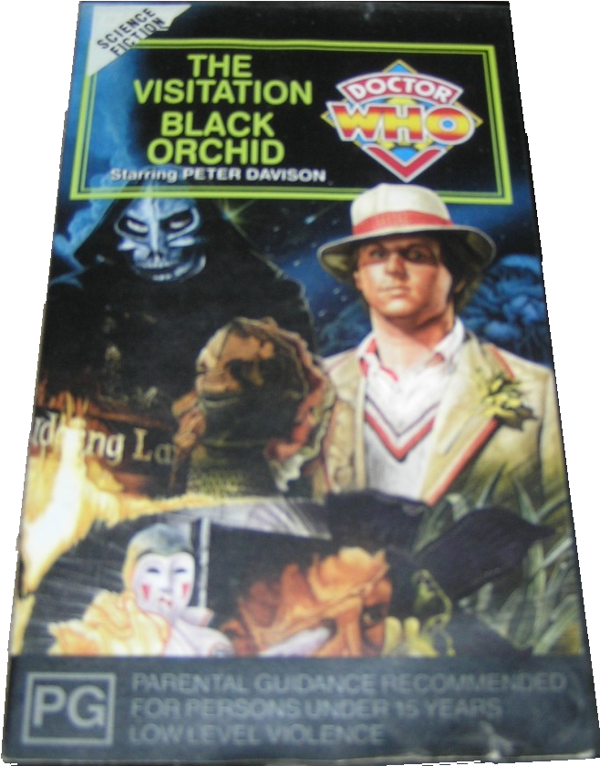 Visitation Black Orchid Australia Vhs - "doctor Who" (1963) (664x839), Png Download