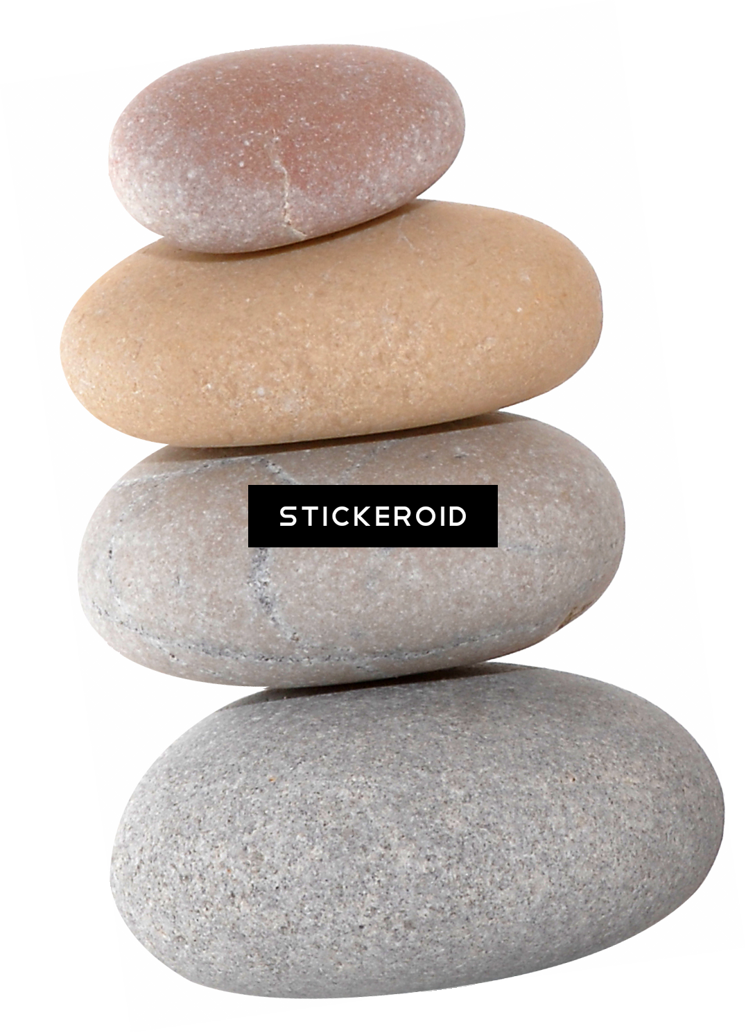 Stone And Rocks Stones - Pebble (1076x1489), Png Download