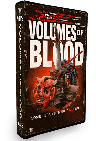 Pre-order Signed And Numbered Limited Vhs Here - Volumes Of Blood Blu Ray (555x576), Png Download