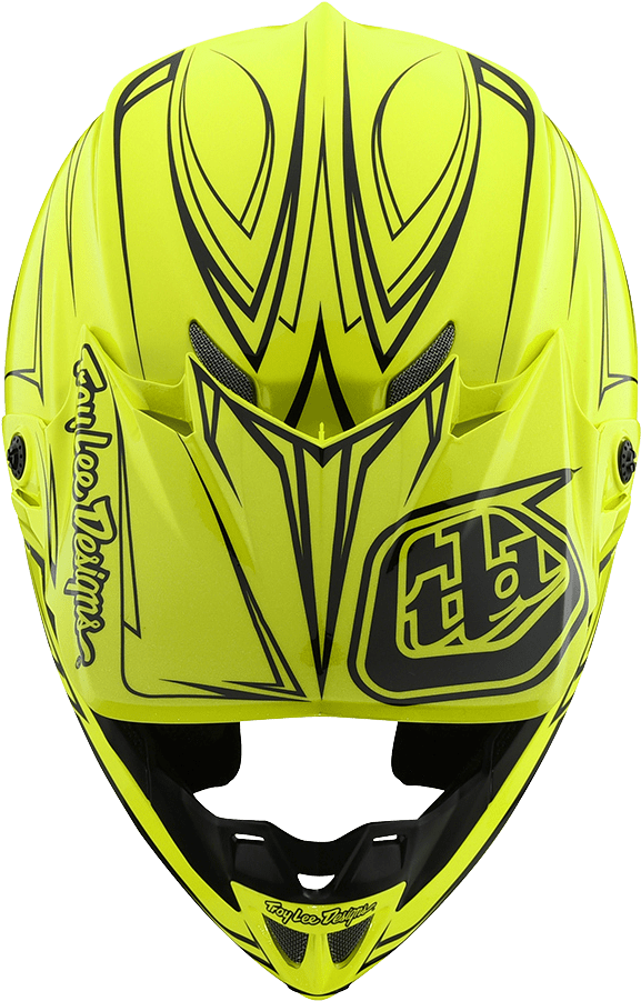 00 40% Off - Troy Lee Designs Yellow Se4 Pinstripe Polyacrylite (1000x1000), Png Download