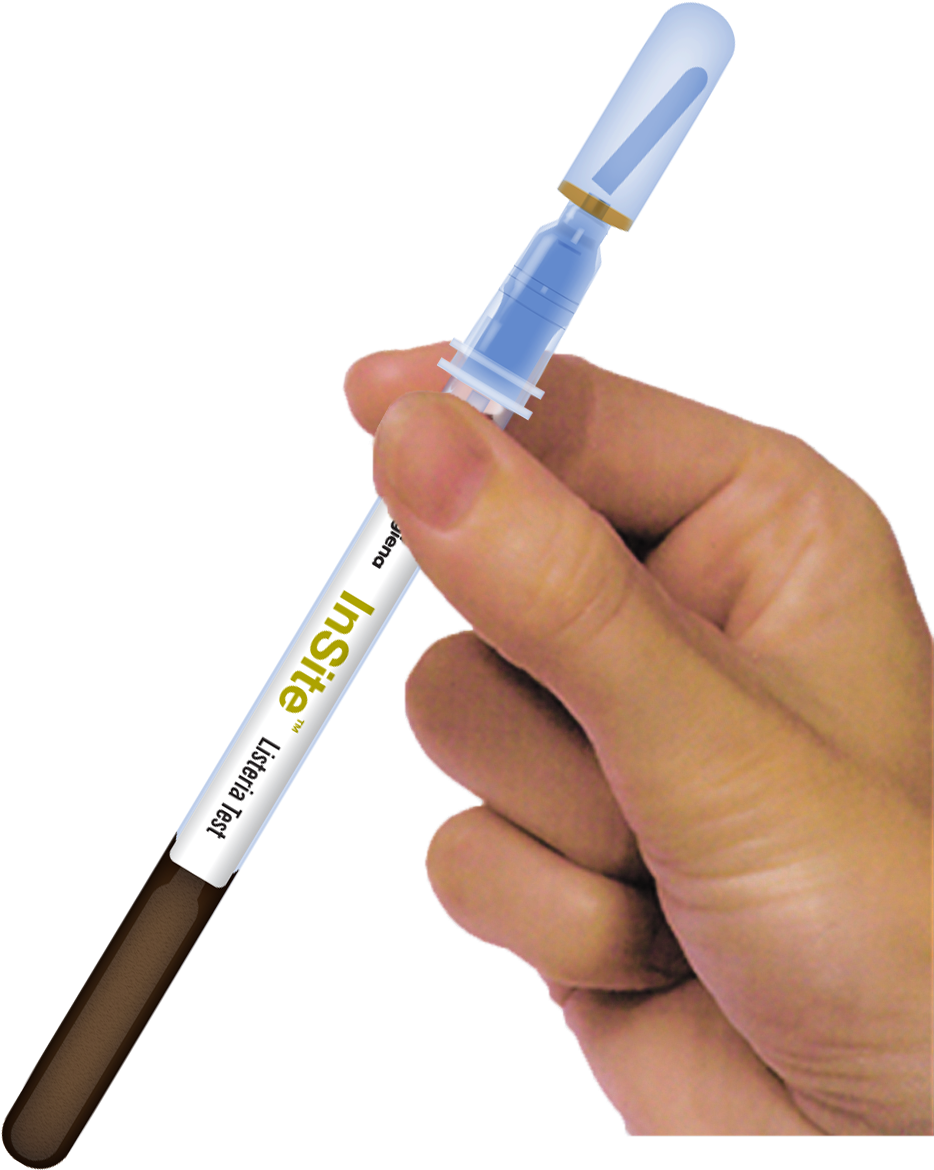 Insite Swab Hand Updated Copy - Listeria Test (982x1278), Png Download