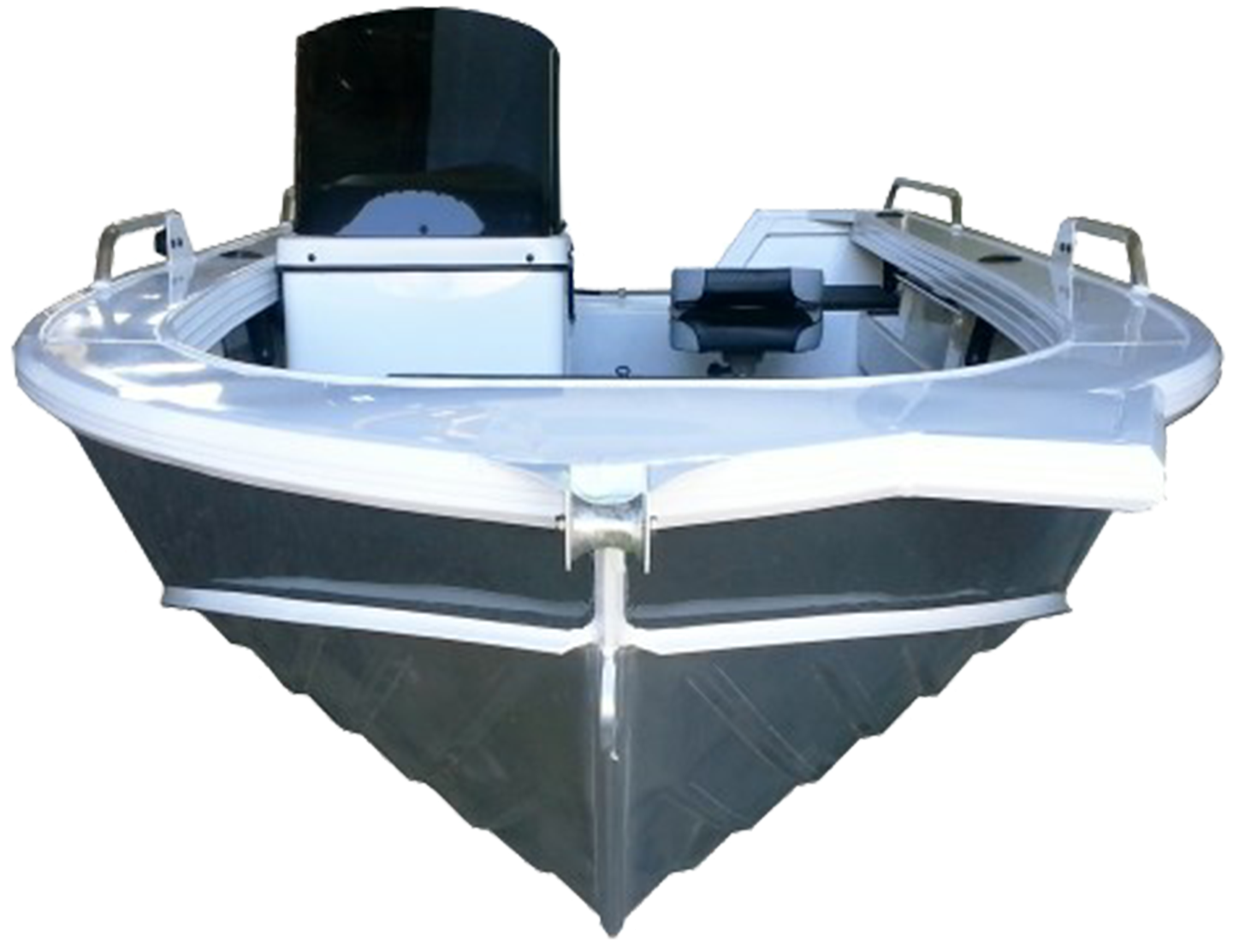 Oceanic's - Boat Front View Transparent (1500x1184), Png Download