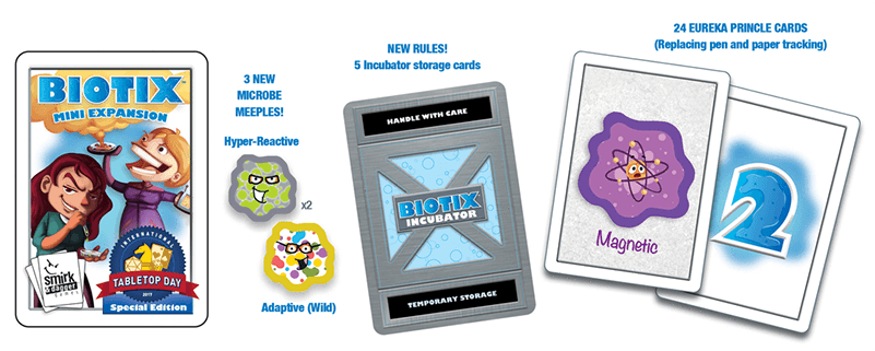 Microbes Mini Expansion - Biotix Board Game - Microbes Mini Expansion (800x800), Png Download