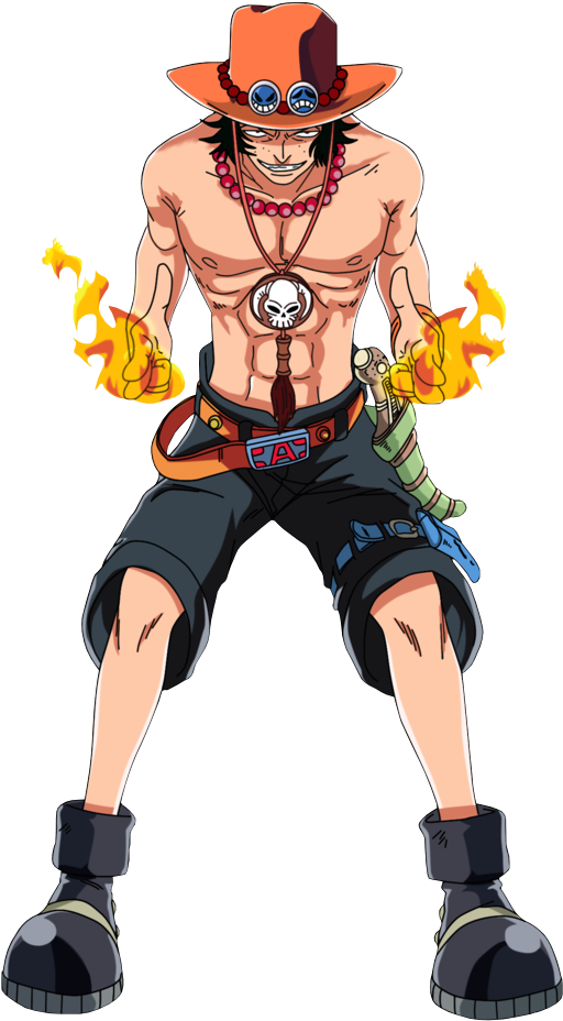 Ace One Piece Png Portgas D Ace Ssj Free Transparent PNG Download