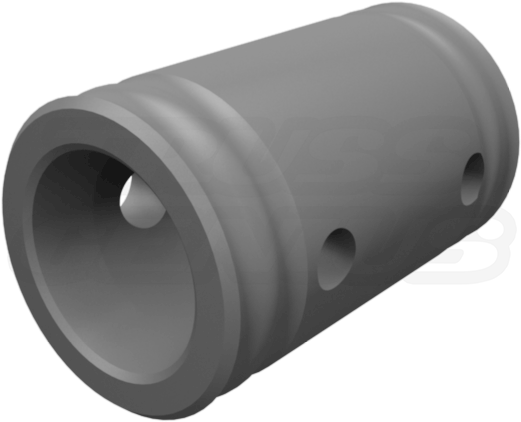 Matte Black Truss Spacer 82mm - Fuel Regulator Pressure Socket (570x708), Png Download