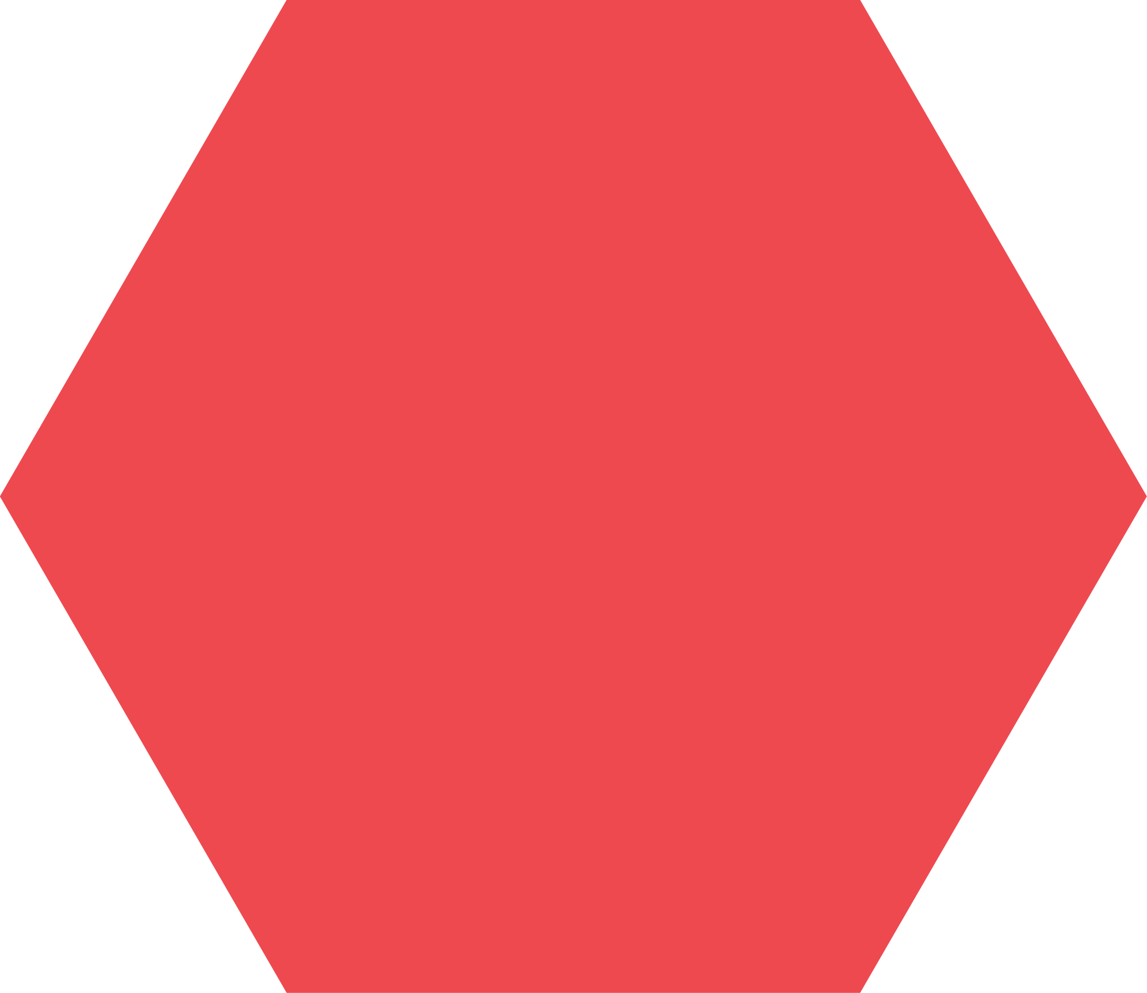 Red Hexagon Shape (2232x1933), Png Download