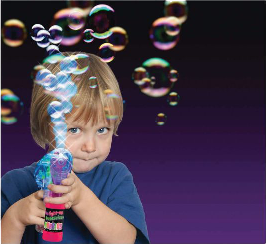 Inside The Bubbleizer Body, Then Pour Out By The Thousands, - Can You Imagine Light-up Bubbleizer (815x490), Png Download