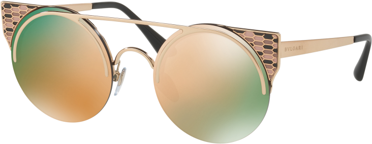 Serpenti Sunglasses By Bulgari - Bvlgari 6088 Sunglasses (807x630), Png Download