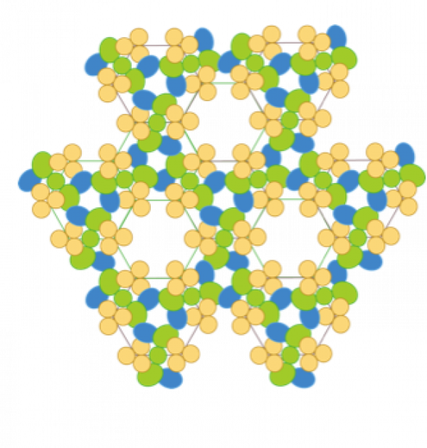A) Electron Density Model Of The Chemosensory Array - Kolon Life Science Inc. (600x629), Png Download
