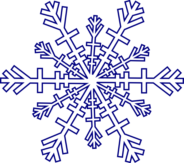 Original Png Clip Art File Snowflake Svg Images Downloading (600x532), Png Download