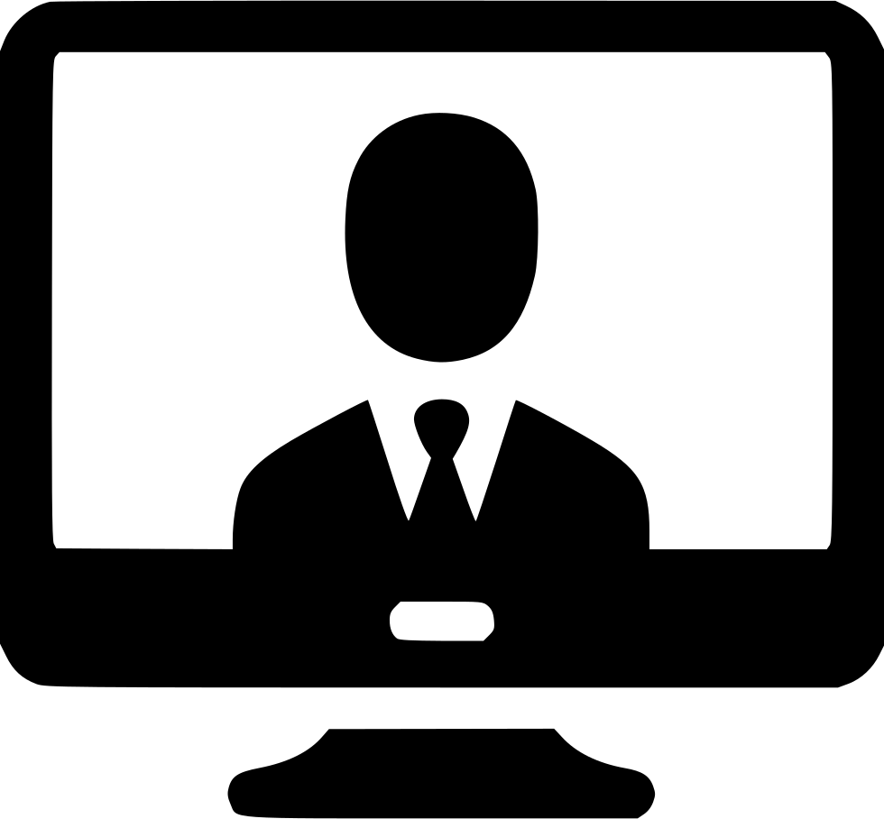 User Man Pc Computer Screen Monitor Comments - Woman Pc Icon Png (980x908), Png Download