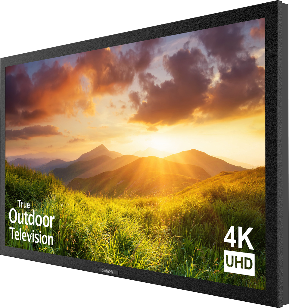 Sunbrite 55″ Signature Outdoor Tv Partial Sun 2160p - Sunbritetv Signature Series Sunbritetv Sb-s-43-4k - (600x639), Png Download