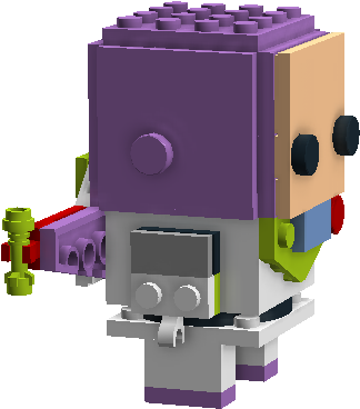 Toy Story Brickheadz - Lego (1360x737), Png Download