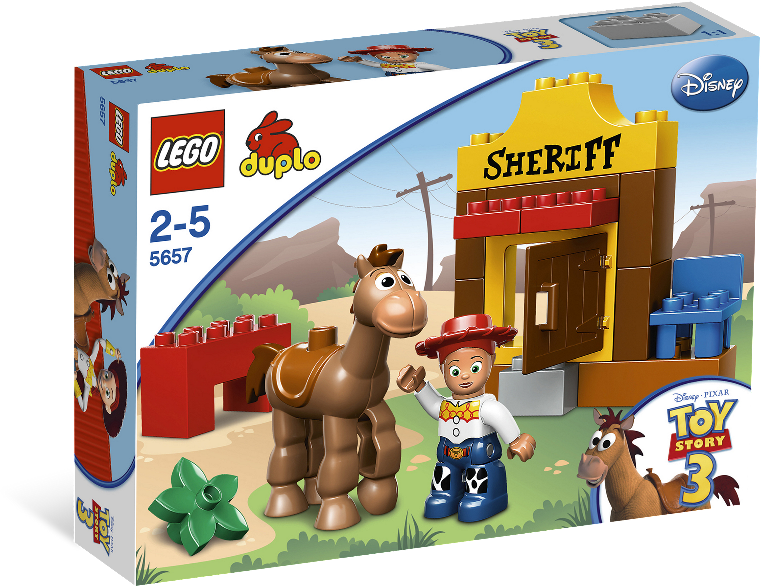 System Sets - Lego Duplo Toy Story Jessies Roundup 5657 (4000x3000), Png Download