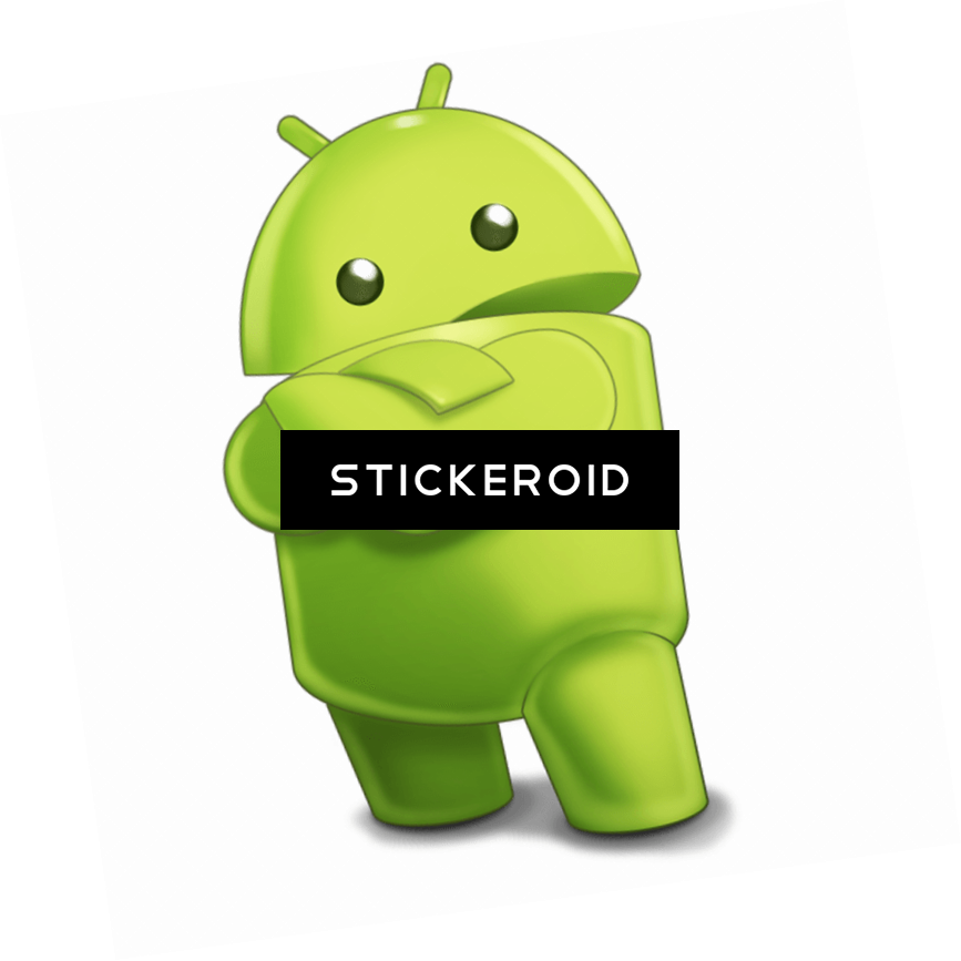 Android Robot Sideview Character Ведроид - Android Lover (867x867), Png Download