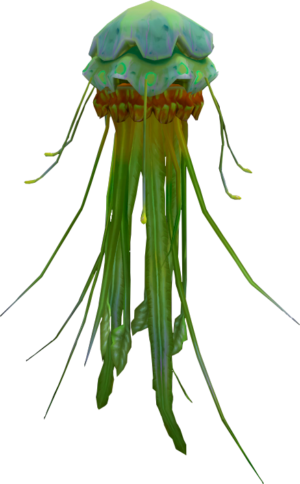 Jellyfish (438x707), Png Download