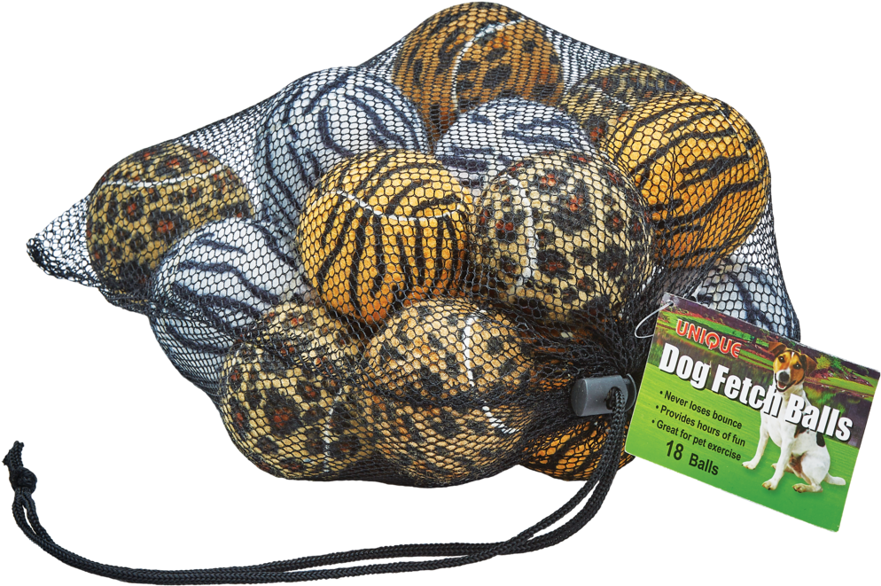 Animal Print Tennis Balls - Unique Dog Fetch Balls Animal Prints (1024x688), Png Download
