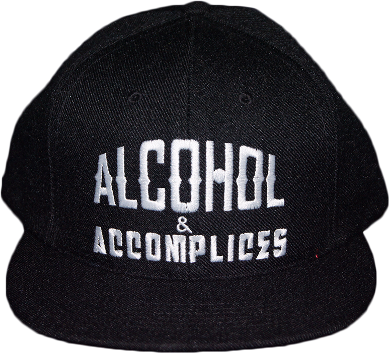 Image Of Alcohol & Accomplices Snapback (800x800), Png Download