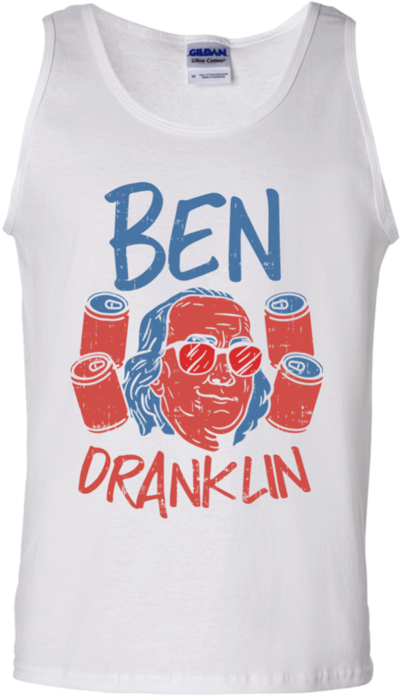 4th Of July Shirts For Men Ben Drankin Benjamin Franklin - Gucci T Shirt Tiger (1024x1024), Png Download