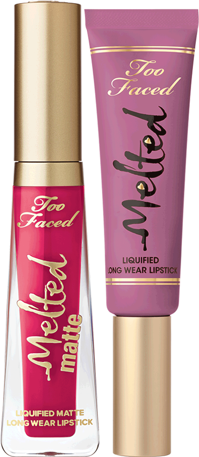 Summer - Too Faced Melted Matte Drop Dead Red (2000x1604), Png Download