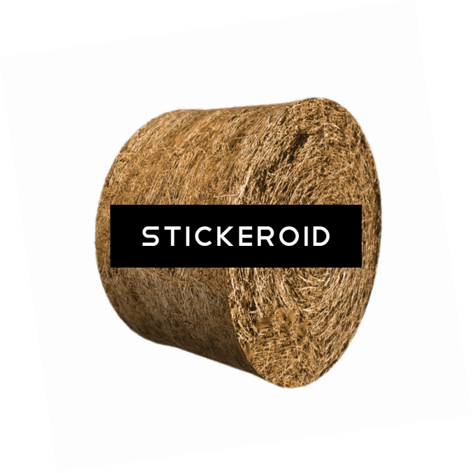 Round Hay Bale - Chinese Cinnamon (676x677), Png Download