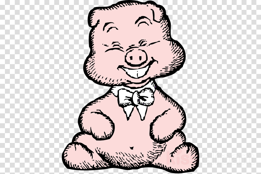 Download Pig Clip Art Clipart Domestic Pig Clip Art - Pig Clip Art (900x600), Png Download