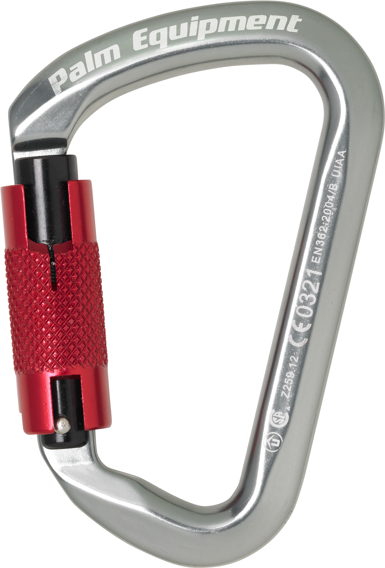 Palm Autolock Karabiner - Palm Autolock Karabiner In Silver Sa225 (2000x2000), Png Download