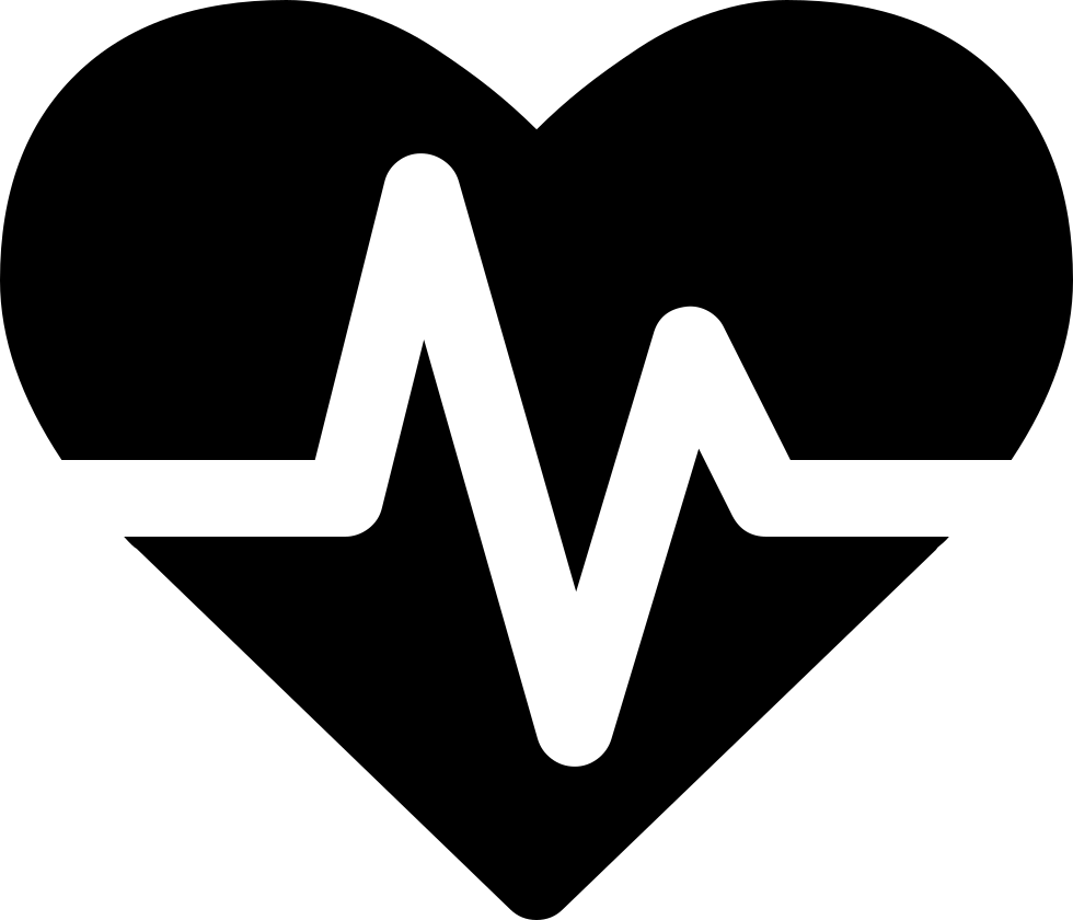 Png File Svg - Font Awesome Heartbeat Icon (980x840), Png Download
