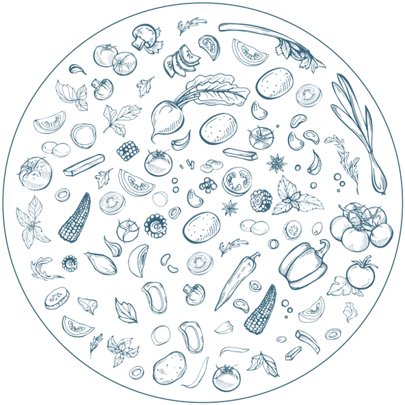 Kale Caesar Wrap - Menu (650x650), Png Download