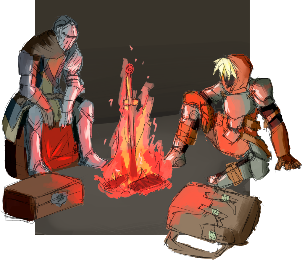 Bonfire Pals - Sky (1073x948), Png Download