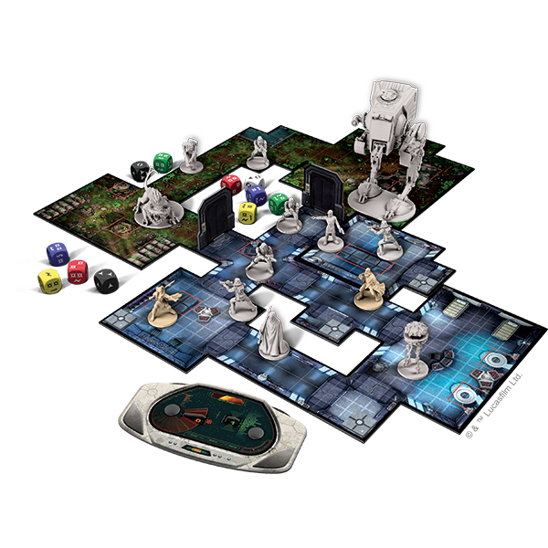 Star Wars Imperial Assault Board Game Star Wars Imperial - Stars Wars Board Game (600x600), Png Download