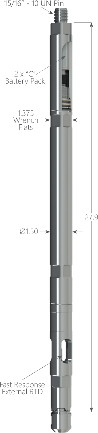 Datacan Mini Production Logging Tool Png Logging Tool - Home Door (380x1532), Png Download