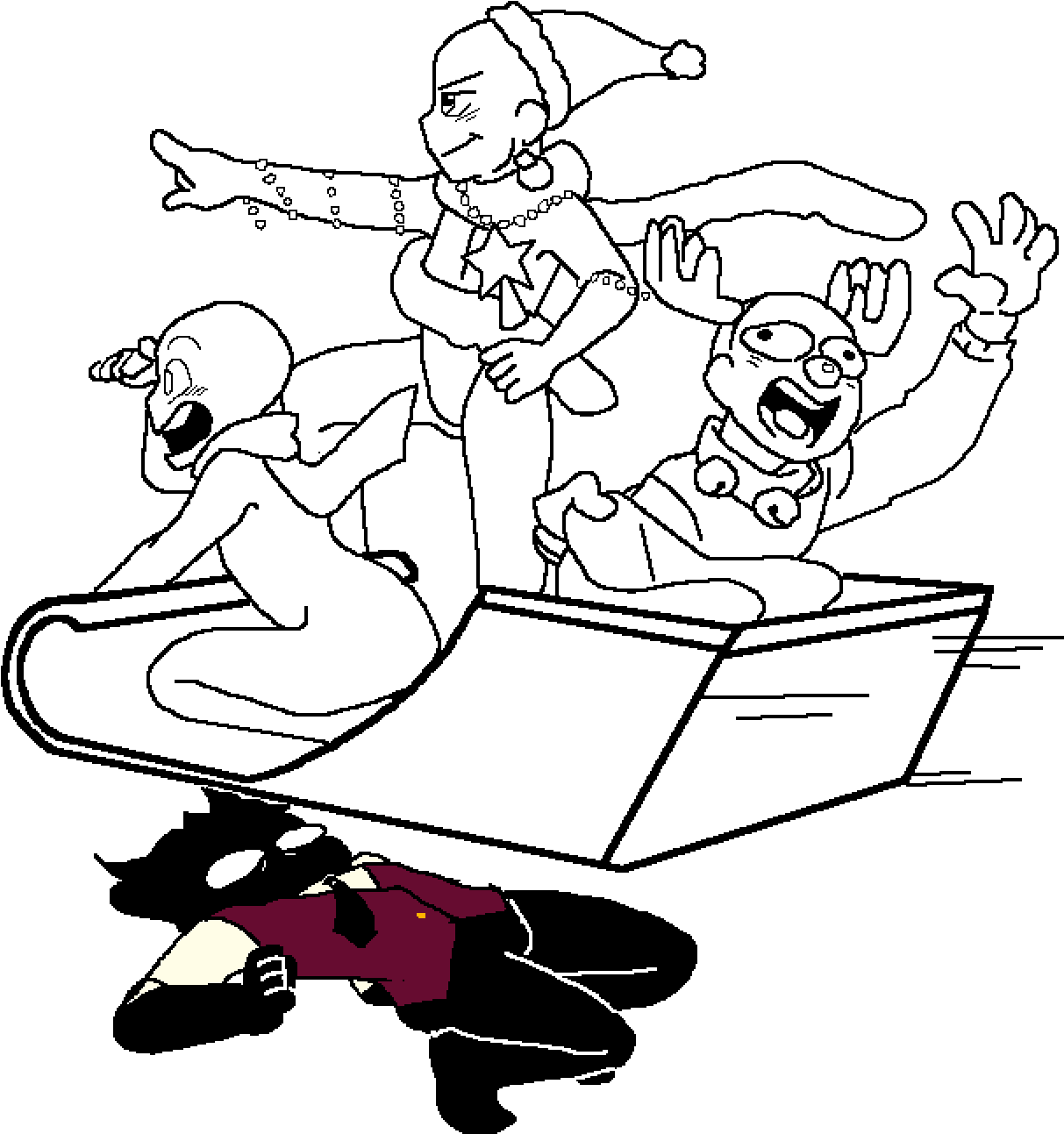 Jesus, Damiens Beautiful Face Was Almost Ruined - Drawing (1400x1400), Png Download