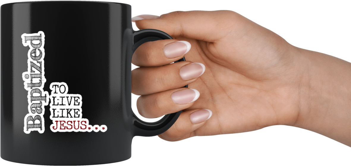 Baptized 13 Coffee Mug - Mug (1200x1200), Png Download