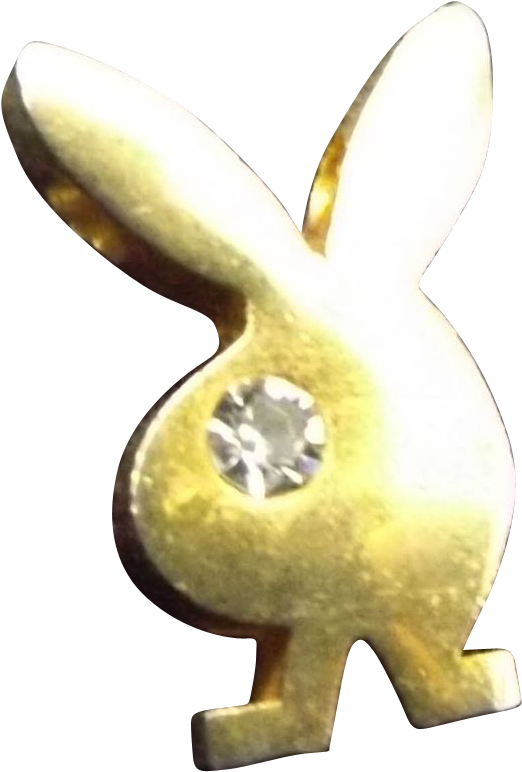 Vintage 10k Gold Filled Playboy Bunny Pendant Playboy - Gold-filled Jewelry (771x771), Png Download