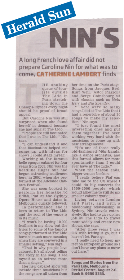 "its Seduction Of The Public Is Unique And Its Presence - Herald Sun (400x900), Png Download