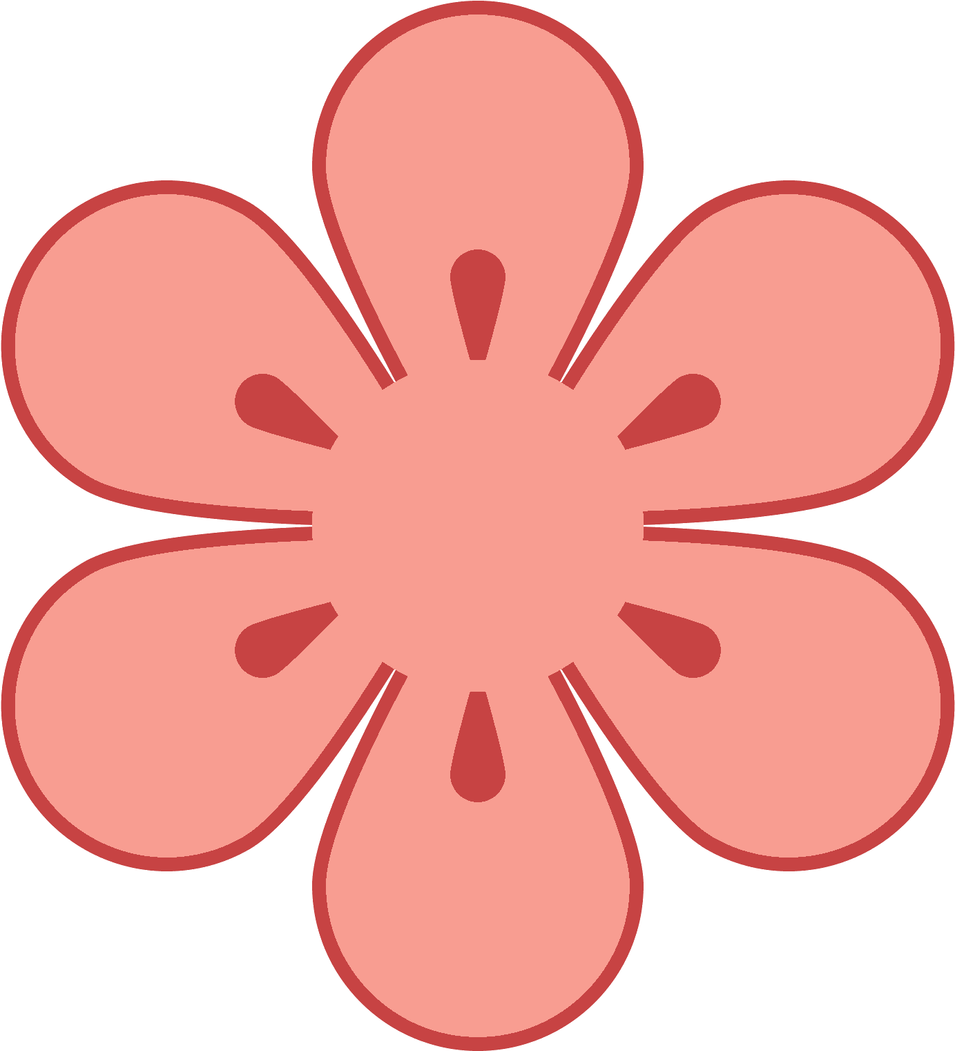 The Sign Of Spring, A Poofy, Light Cloud With A Symbol - Icono Primavera Png (1600x1600), Png Download